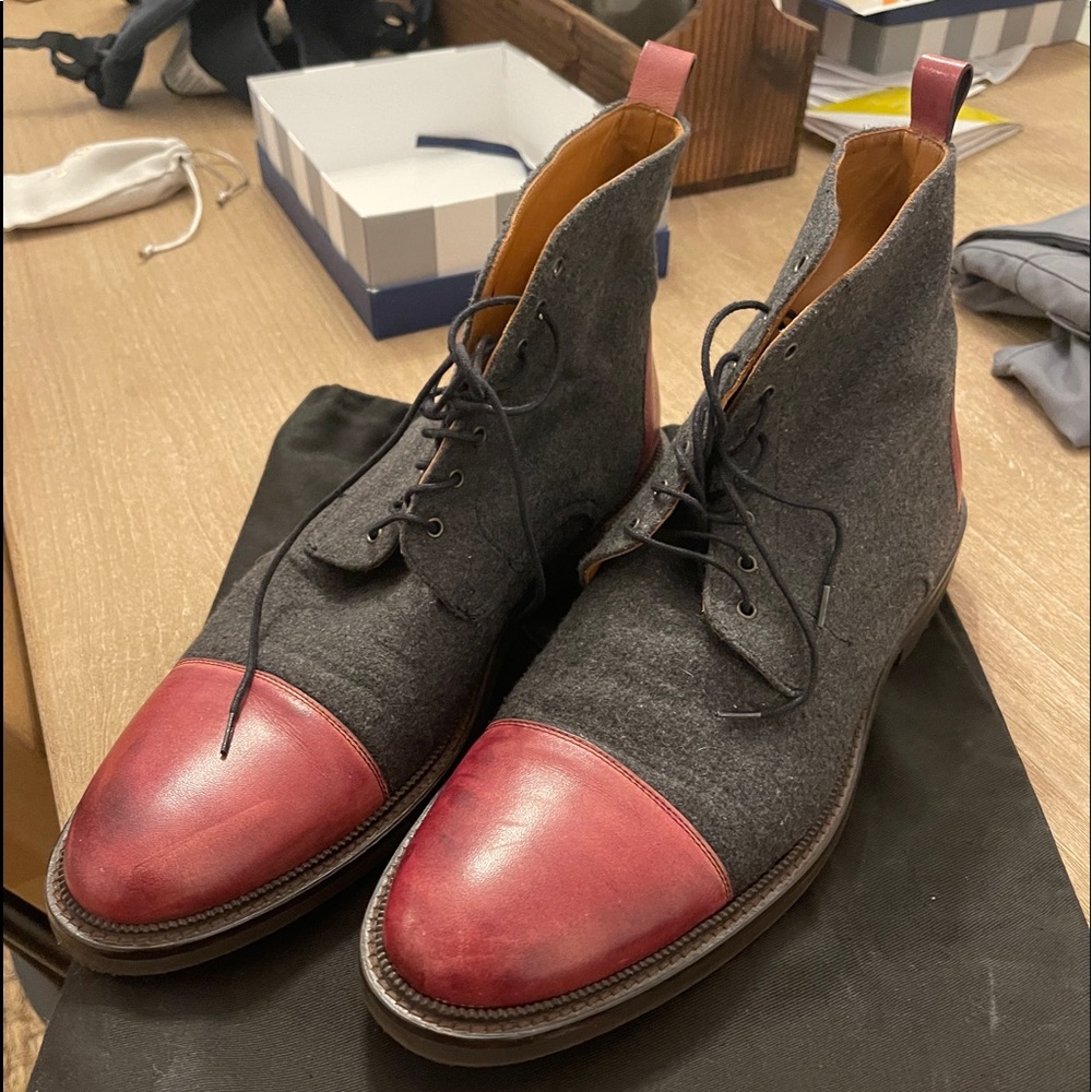Taft Jack Boot Oxblood- Size 13/46